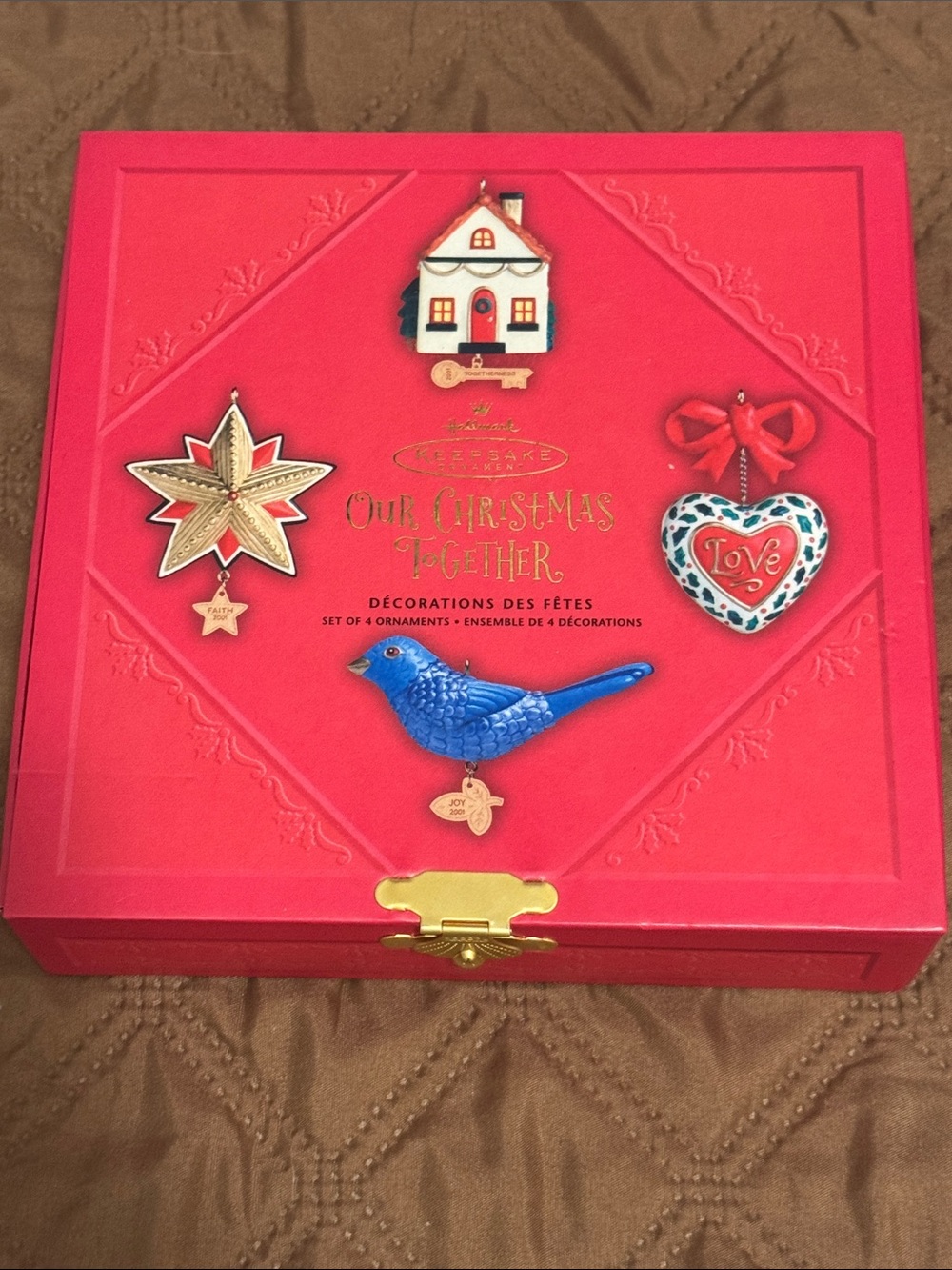 2001 Hallmark Keepsake Ornaments Our Christmas Together | NIB